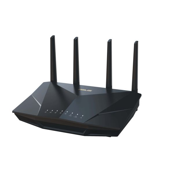 ASUS RT-AX5400 draadloze router Gigabit Ethernet Dual-band (2.4 GHz / 5 GHz) Zwart (RT-AX5400)