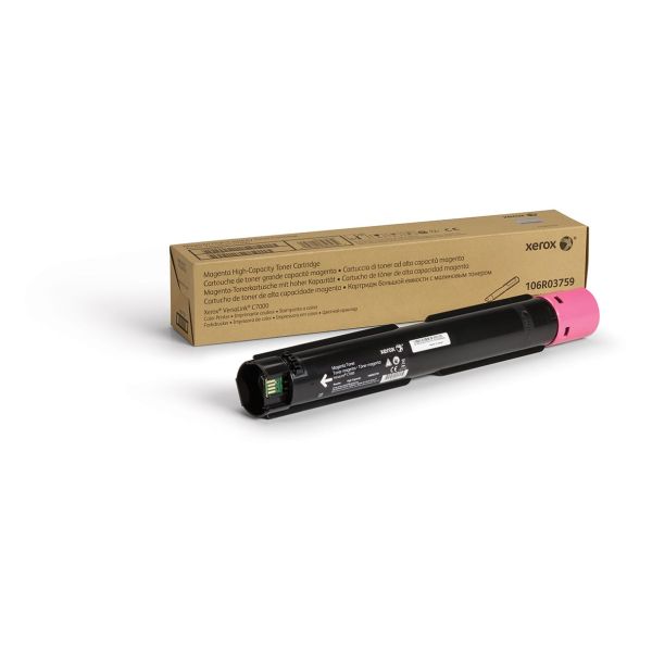 Xerox VersaLink C7000 tonercassette met grote capaciteit MAGENTA (10.100 pagina's) (106R03759) Xerox VersaLink C7000 tonercassette met grote capaciteit MAGENTA (10.100 pagina's) (106R03759)