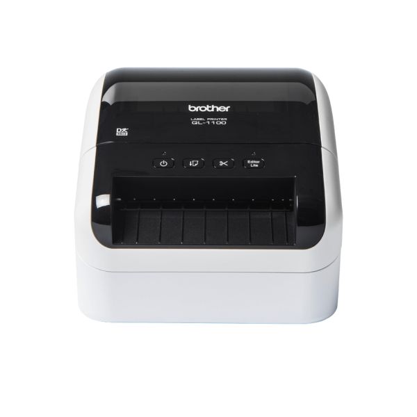 Brother QL-1100C labelprinter Direct thermisch 300 x 300 DPI 110 mm/sec Bedraad (QL1100C)