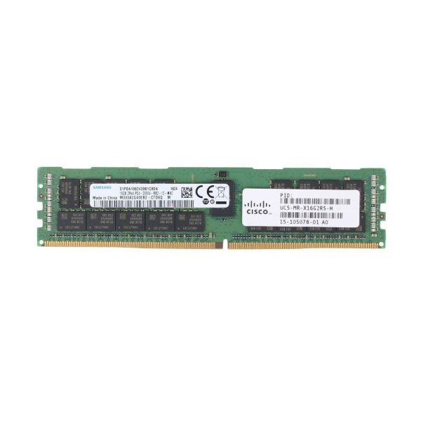 CISCO 16GB (1*16GB) 2RX4 PC4-21300-V-R DDR4-2666MHZ RDIMM (UCS-MR-X16G2RS-H)