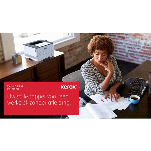 Xerox B230 A4 34 ppm draadloze dubbelzijdige printer PS3 PCL5e/6 2 laden totaal 251 vel (B230V_DNI) Xerox B230 A4 34 ppm draadloze dubbelzijdige printer PS3 PCL5e/6 2 laden totaal 251 vel (B230V_DNI)