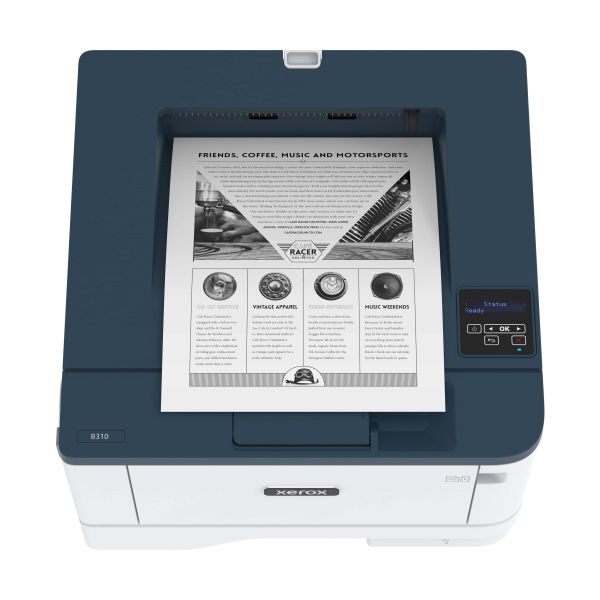 Xerox B310 A4 40 ppm draadloze dubbelzijdige printer PS3 PCL5e/6 2 laden totaal 350 vel (B310V_DNI)