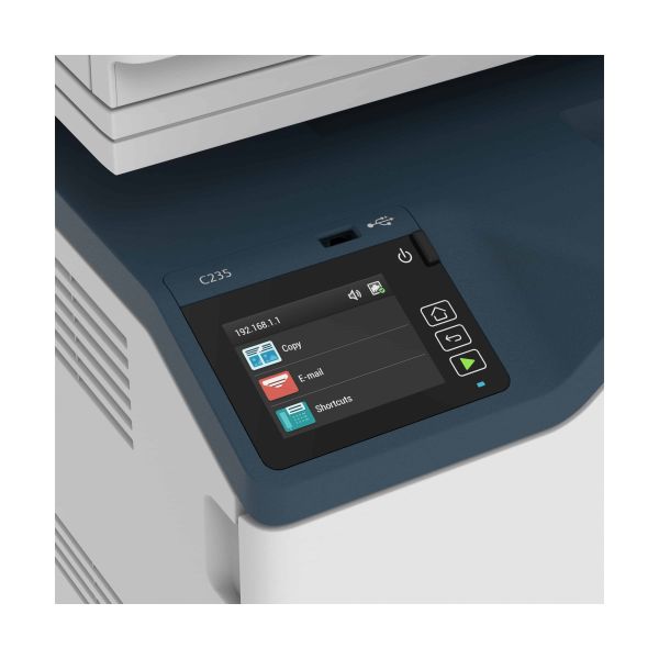 Xerox C235 A4 22ppm Wireless Duplex Copy/Print/Scan/Fax PS3 PCL5e/6 ADF 2 Trays Total 251 Sheets (C235V_DNI)