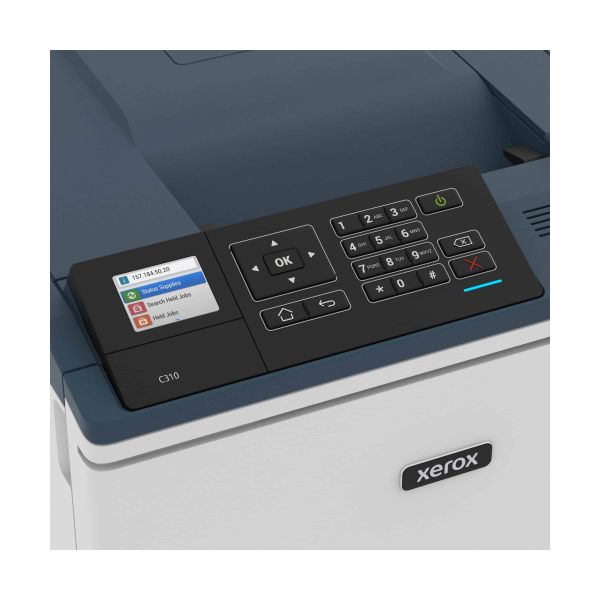 Xerox C310 A4 33 ppm draadloze dubbelzijdige printer PS3 PCL5e6/6 2 laden totaal 251 vel (C310V_DNI)