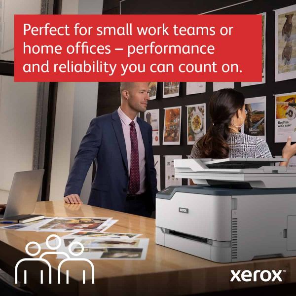 Xerox C310 A4 33 ppm draadloze dubbelzijdige printer PS3 PCL5e6/6 2 laden totaal 251 vel (C310V_DNI)