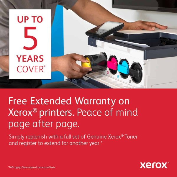 Xerox VersaLink C7000 A3 35/35 ppm Printer Adobe PS3 PCL5e/6 2 laden totaal 620 vel (C7000V_N)