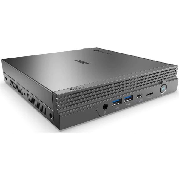 Acer Chromebox CXI5 i3418 i3-1215U mini PC Intel® Core™ i3 8 GB DDR4-SDRAM 128 GB eMMC ChromeOS PC Zilver (DT.Z29EH.002)