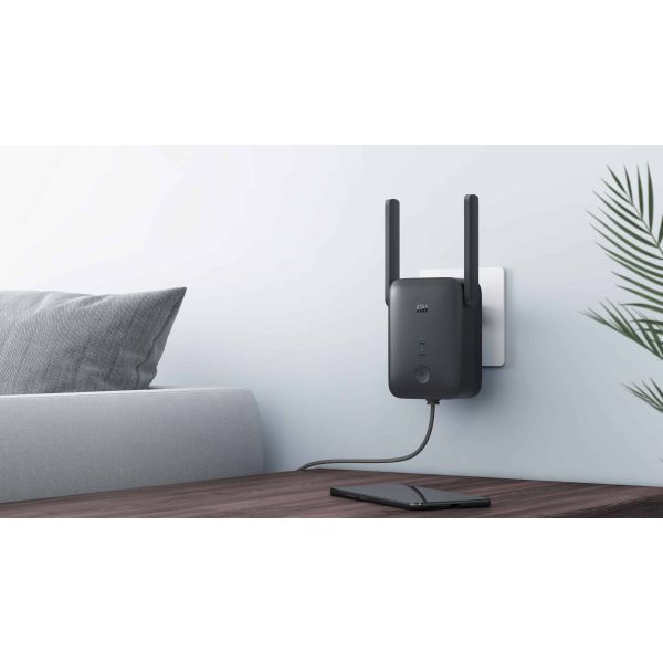 Xiaomi Mi WiFi Range Extender AC1200 Netwerkrepeater Zwart 10, 100 Mbit/s (DVB4270GL)