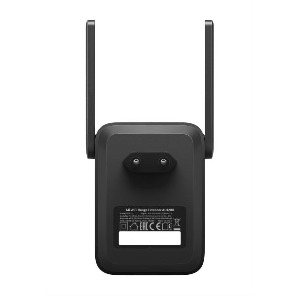 Xiaomi Mi WiFi Range Extender AC1200 Netwerkrepeater Zwart 10, 100 Mbit/s (DVB4270GL) Xiaomi Mi WiFi Range Extender AC1200 Netwerkrepeater Zwart 10, 100 Mbit/s (DVB4270GL)