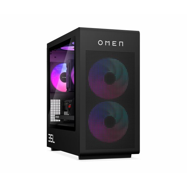 HP OMEN 35L GT16-1367nd AMD Ryzen 7 9800X3D 32GB DDR5 1TB PCIe NVMe SSD RTX 5060 Ti 16GB W11H AMD Ryzen™ 7 DDR5-SDRAM NVIDIA GeForce RTX 5060 Ti Windows 11 Home Tower PC Zwart (D51THEA#ABH)