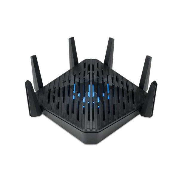 Acer Predator Connect W6 Wi Fi 6E draadloze router Gigabit Ethernet Tri-band (2,4 GHz / 5 GHz / 6 GHz) Zwart (FF.G22WW.001)