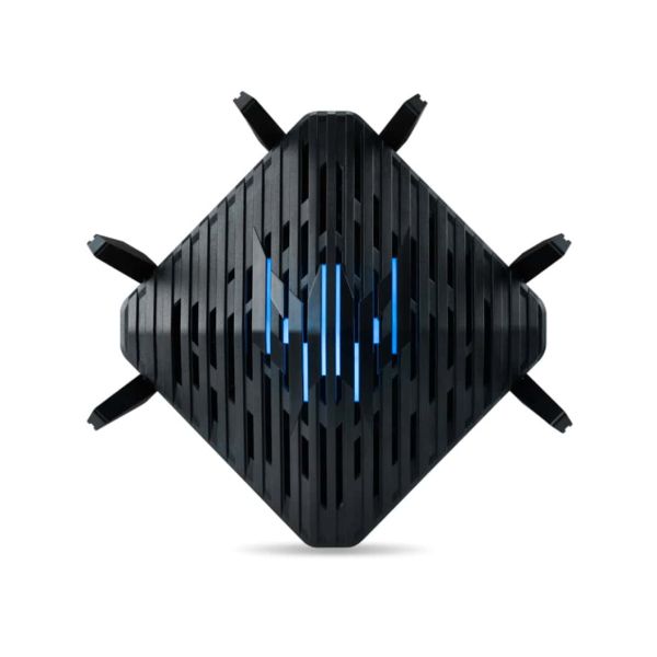 Acer Predator Connect W6 Wi Fi 6E draadloze router Gigabit Ethernet Tri-band (2,4 GHz / 5 GHz / 6 GHz) Zwart (FF.G22WW.001)
