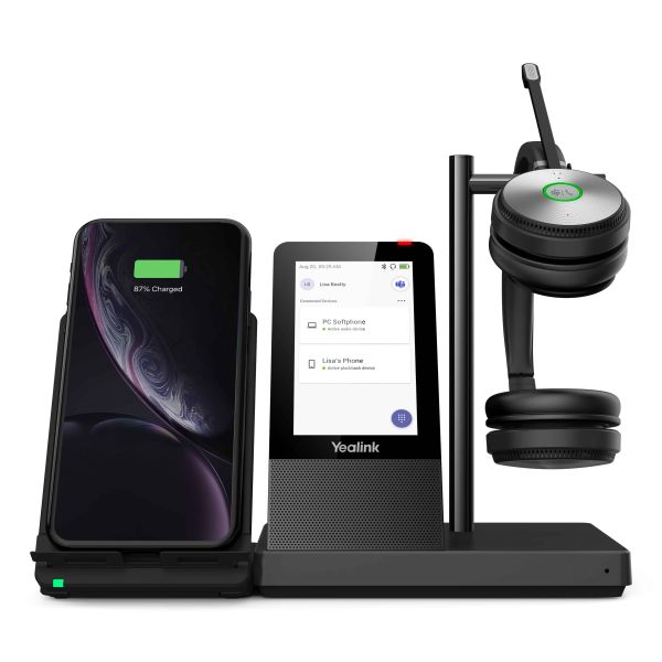 Yealink WH66 DECT Draadloze Headset DUAL TEAMS (1308003)