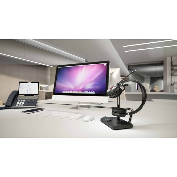 Yealink WH62 DECT Draadloze Headset DUAL UC (1308006)