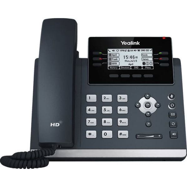 Yealink SIP T42U IP telefoon Grijs LCD Wifi (SIP-T42U)