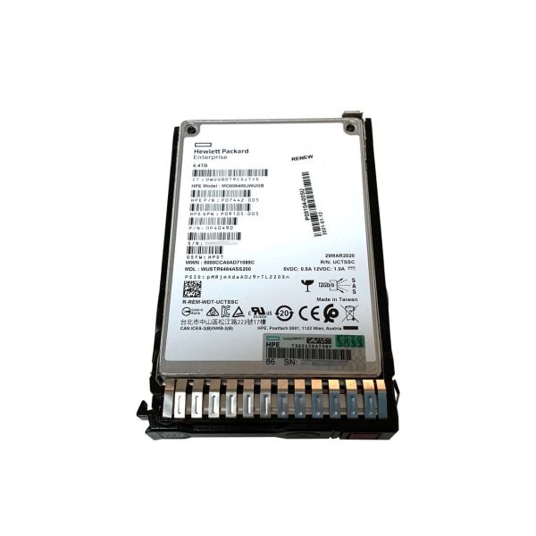 HP HDD 6.4TB SAS SSD (P09096-B21-RFB)