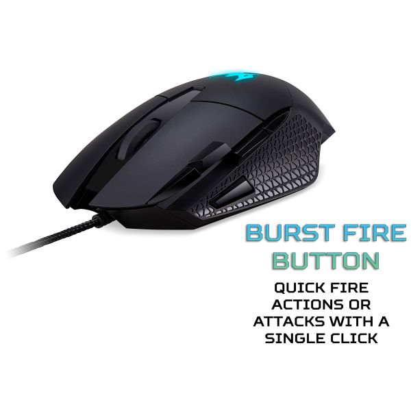 Acer Predator Cestus 315 muis Rechtshandig USB Type-A Optisch 6500 DPI (GP.MCE11.014)