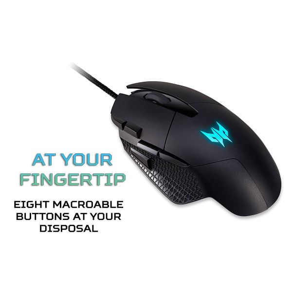 Acer Predator Cestus 315 muis Rechtshandig USB Type-A Optisch 6500 DPI (GP.MCE11.014)