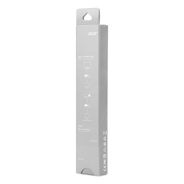 Acer HP.DSCAB.007 tussenstuk voor kabels USB Type-C HDMI Zwart (HP.DSCAB.007)