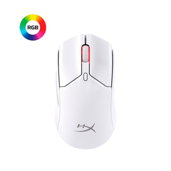 HyperX Pulsefire Haste 2 Mini - draadloze gamingmuis (wit) (7D389AA)