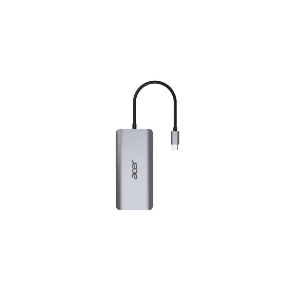 Acer 12-in-1 Type-C Dongle Bedraad USB 3.2 Gen 1 (3.1 Gen 1) Type-C Zilver (HP.DSCAB.009)