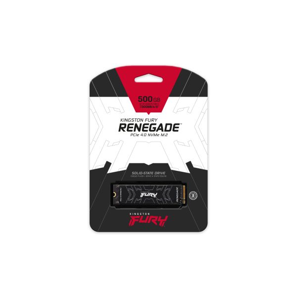 Kingston Technology 500G FURY RENEGADE M.2 2280 NVMe SSD (SFYRS/500G) Kingston Technology 500G FURY RENEGADE M.2 2280 NVMe SSD (SFYRS/500G)