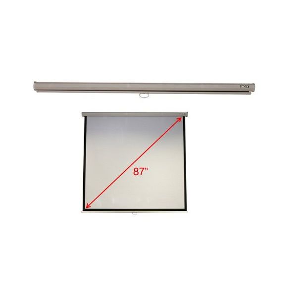 Acer M87-S01MW projectiescherm 2,21 m (87") 1:1 (KB.INT00.406)
