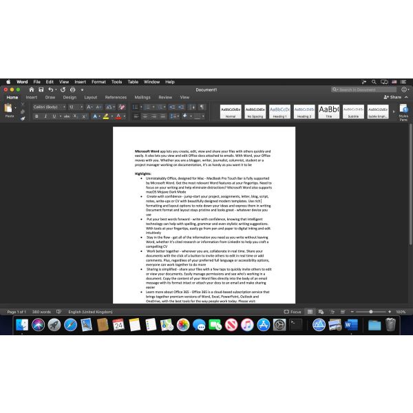 Microsoft Word voor (D48-01304)