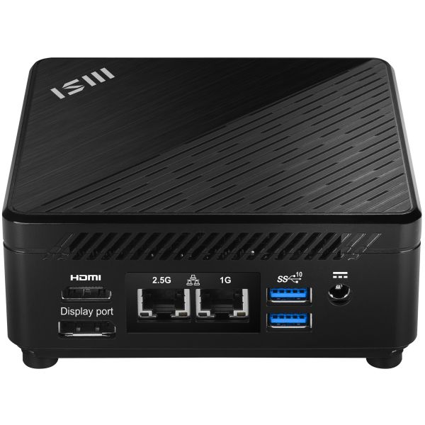 MSI Cubi 5 12M-020BDE 0.66L sized PC Zwart i7-1255U (936-B0A811-020) MSI Cubi 5 12M-020BDE 0.66L sized PC Zwart i7-1255U