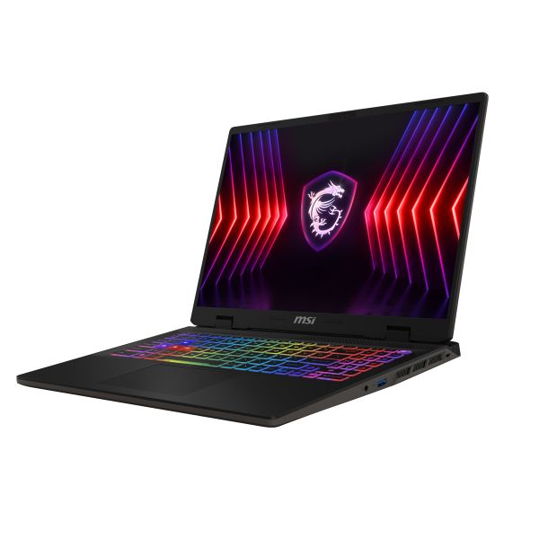 MSI Sword 16 HX B14VGKG-448NL Intel® Core™ i7 i7-14650HX Laptop 40,6 cm (16") Quad HD+ 16 GB DDR5-SDRAM 1 TB SSD NVIDIA GeForce RTX 4070 Wi-Fi 6E (802.11ax) Windows 11 Home Grijs