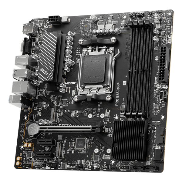MSI PRO B650M-P moederbord AMD B650 Socket AM5 micro ATX (PRO B650M-P)