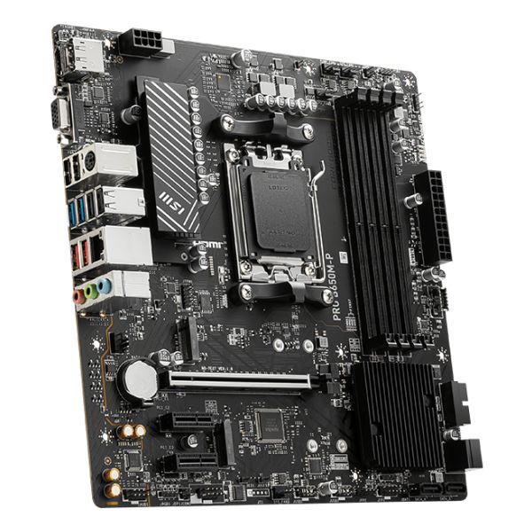 MSI PRO B650M-P moederbord AMD B650 Socket AM5 micro ATX (PRO B650M-P)