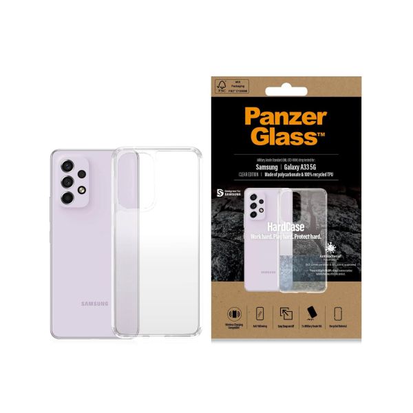 PanzerGlass ® HardCase Samsung Galaxy A33 5G mobiele telefoon behuizingen Hoes Transparant (0386) PanzerGlass ® HardCase Samsung Galaxy A33 5G mobiele telefoon behuizingen Hoes Transparant (0386)