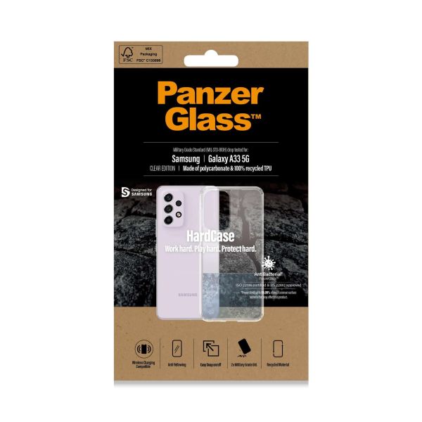 PanzerGlass ® HardCase Samsung Galaxy A33 5G mobiele telefoon behuizingen Hoes Transparant (0386) PanzerGlass ® HardCase Samsung Galaxy A33 5G mobiele telefoon behuizingen Hoes Transparant (0386)