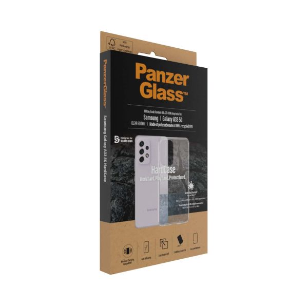 PanzerGlass ® HardCase Samsung Galaxy A33 5G mobiele telefoon behuizingen Hoes Transparant (0386) PanzerGlass ® HardCase Samsung Galaxy A33 5G mobiele telefoon behuizingen Hoes Transparant (0386)
