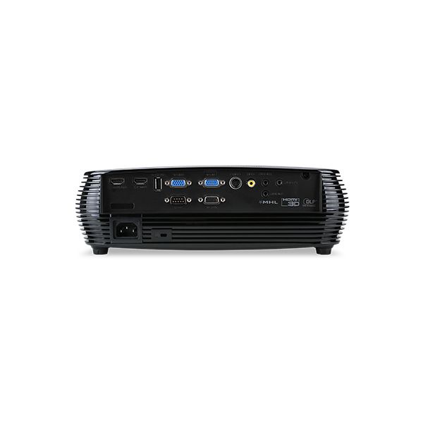 Acer Value X1328WH beamer/projector Projector met normale projectieafstand 4500 ANSI lumens DLP WXGA (1280x800) 3D Zwart (MR.JTJ11.001)