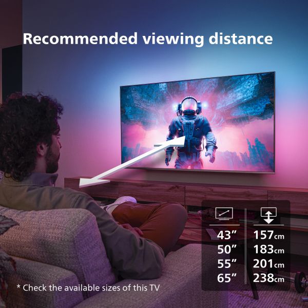 Philips 8900 series 75PUS8909/12 tv 190,5 cm (75") 4K Ultra HD Smart TV Wifi Antraciet (75PUS8909/12)