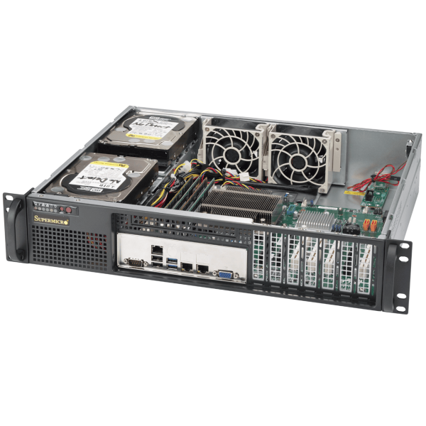 Super Micro SC523L-505B 2U Rack Chassis (CSE-523L-505B)