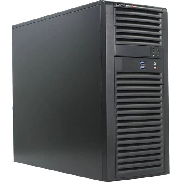 Super Micro Supermicro CSE-732D3-1K26B Black SC732D3 Tower Chassis W 1200W PS2 PWS,RoHS (CSE-732D3-1K26B)