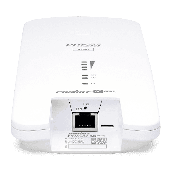 Ubiquiti RP-5AC-GEN2 CPE Rocket 5AC 5GHz 1x RJ45 1000Mb/s 2x RP-SMA (RP-5AC-GEN2-EU)