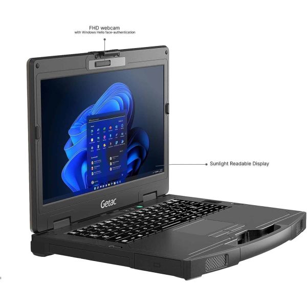 Getac S410G5 i7-1360P 14" Laptop met Camera (ST4L7C3EJD4X)