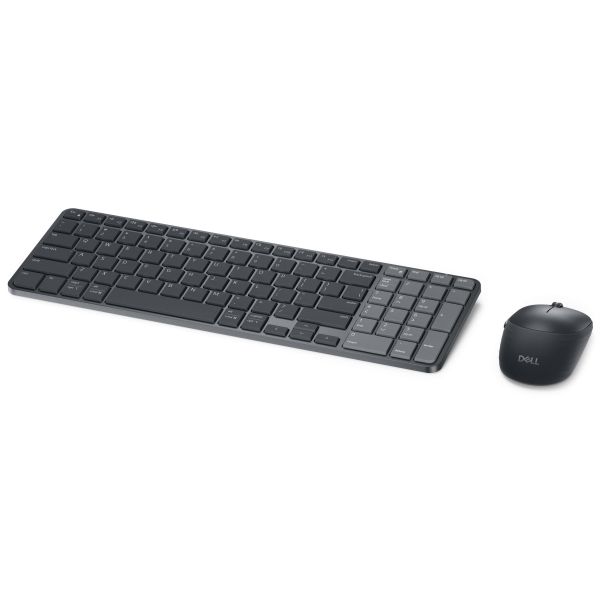 DELL Pro 7 KM746 toetsenbord Inclusief muis Universeel RF-draadloos + Bluetooth QWERTY US International Grafiet (KM746-BLK-INT)