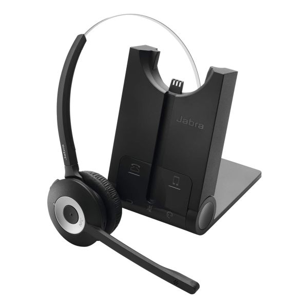 Jabra Pro 900 Headset Draadloos Neckband, oorhaak, Hoofdband Kantoor/callcenter Bluetooth Zwart (925-15-508-201)