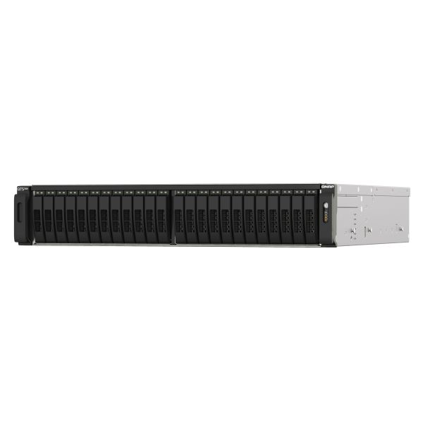 QNAP TS-h2490FU NAS Rack (2U) EPYC 7232P 32 GB DDR4 0 TB QuTS hero Zwart, Grijs (TS-H2490FU-7232P-32G) QNAP TS-h2490FU NAS Rack (2U) EPYC 7232P 32 GB DDR4 0 TB QuTS hero Zwart, Grijs (TS-H2490FU-7232P-32G)