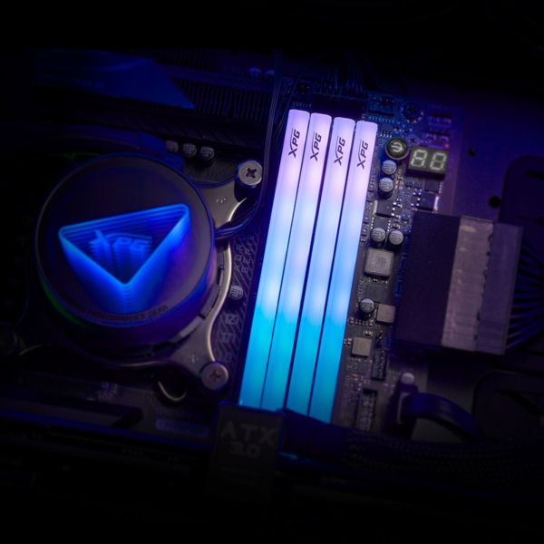 XPG LANCER BLADE RGB DDR5 geheugenmodule 16 GB 1 x 16 GB 6000 MT/s 288-pin DIMM (AX5U6000C3016G-SLABRWH) XPG LANCER BLADE RGB DDR5 geheugenmodule 16 GB 1 x 16 GB 6000 MT/s 288-pin DIMM