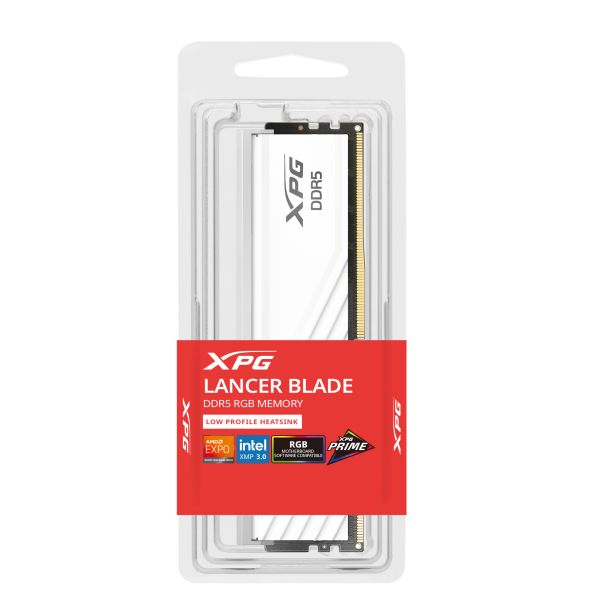 XPG LANCER BLADE RGB DDR5 geheugenmodule 16 GB 1 x 16 GB 6000 MT/s 288-pin DIMM
