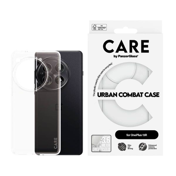 PanzerGlass CARE™ by ® X-Ray Case OnePlus 13R mobiele telefoon behuizingen Hoes Transparant (CRRFAXRG17733)