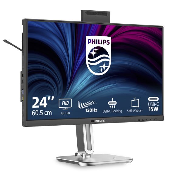 Philips 4000 series 24B2U4301H/00 computer monitor 60,5 cm (23.8") 1920 x 1080 Pixels Full HD LCD Grijs (24B2U4301H/00) Philips 4000 series 24B2U4301H/00 computer monitor 60,5 cm (23.8") 1920 x 1080 Pixels Full HD LCD Grijs (24B2U4301H/00)