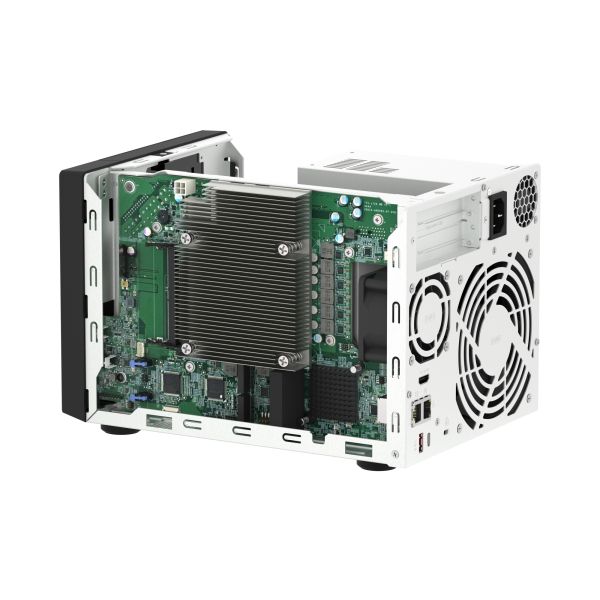 QNAP TVS-H474 NAS Tower Intel® Core™ i3 i3-12100 8 GB DDR4 0 TB QuTS hero Zwart (TVS-H474-I3-8G) QNAP TVS-H474 NAS Tower Intel® Core™ i3 i3-12100 8 GB DDR4 0 TB QuTS hero Zwart (TVS-H474-I3-8G)