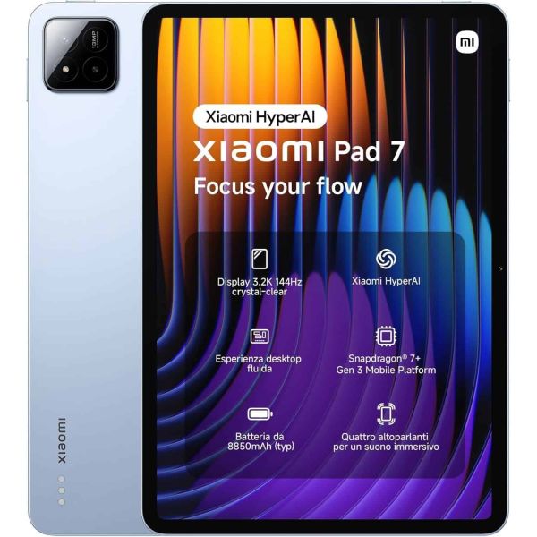 Xiaomi Pad 7 8/256GB Blue Tablet (6932554410612)